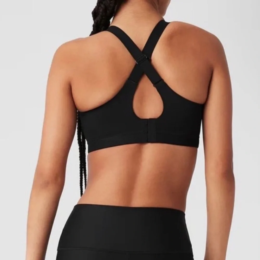 NWT Alo Yoga Power Play High Impact Bra 38C - New - Picture 2 of 9